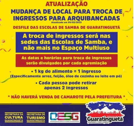 Evento 'Copa na Praça' trará os jogos da Copa do Mundo para o centro de  Guaratinguetá! – Prefeitura Estância Turística Guaratinguetá